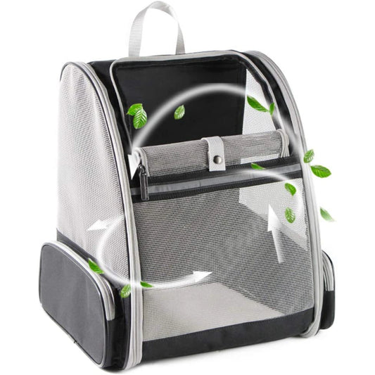 Bubble Backpack Pet Carrier for Cats and Small Dogs – Grey