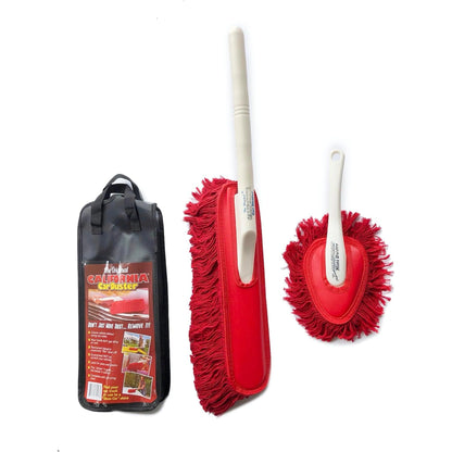 Car Detailing Duster Kit with Plastic Handle – Quick Dust Cleaner