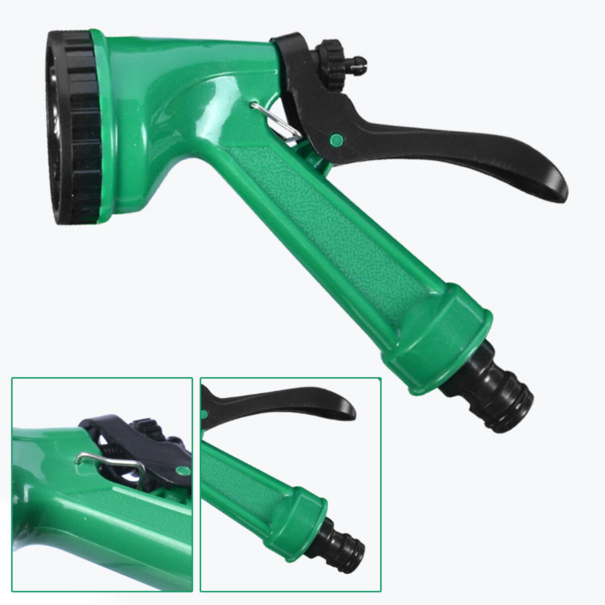 Telescopic Water Hose with Adjustable Nozzle Flexible Garden Sprinkler for Plant