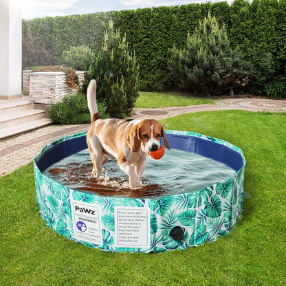 Pawz Dog Swimming Pool Cat Children Kids Washing Bath Tub Foldable Portable
