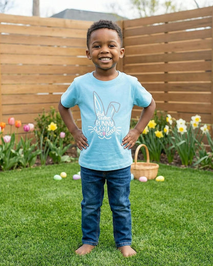 Boys Easter Bunny Chocolate Ears T Shirt