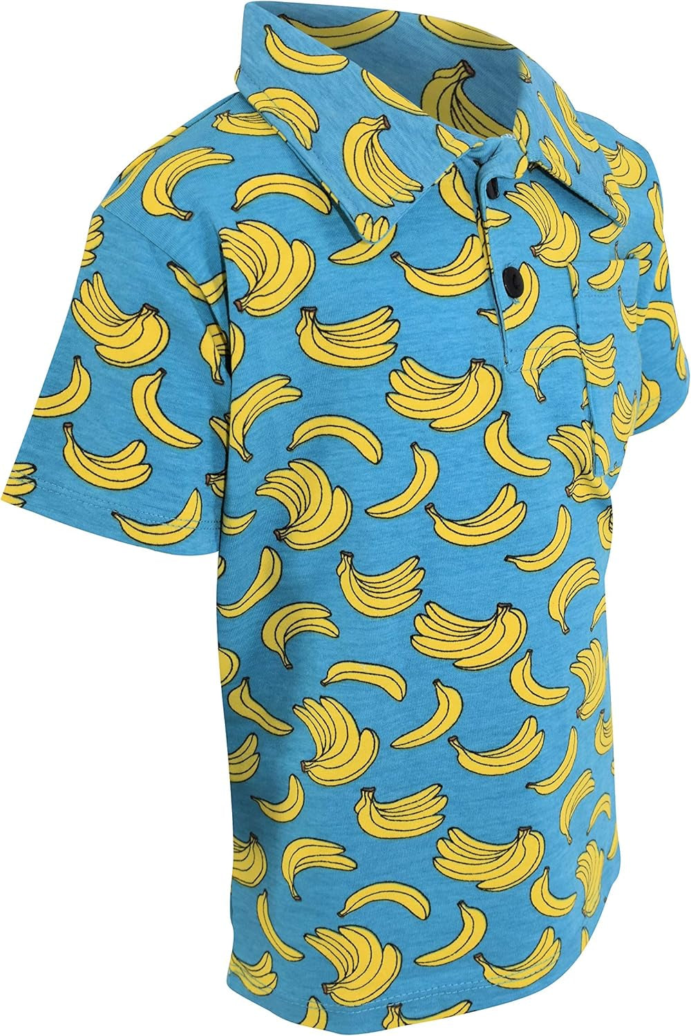 Boys Everyday Fun Seasonal Print Polo Shirts Short Sleeve Collared T