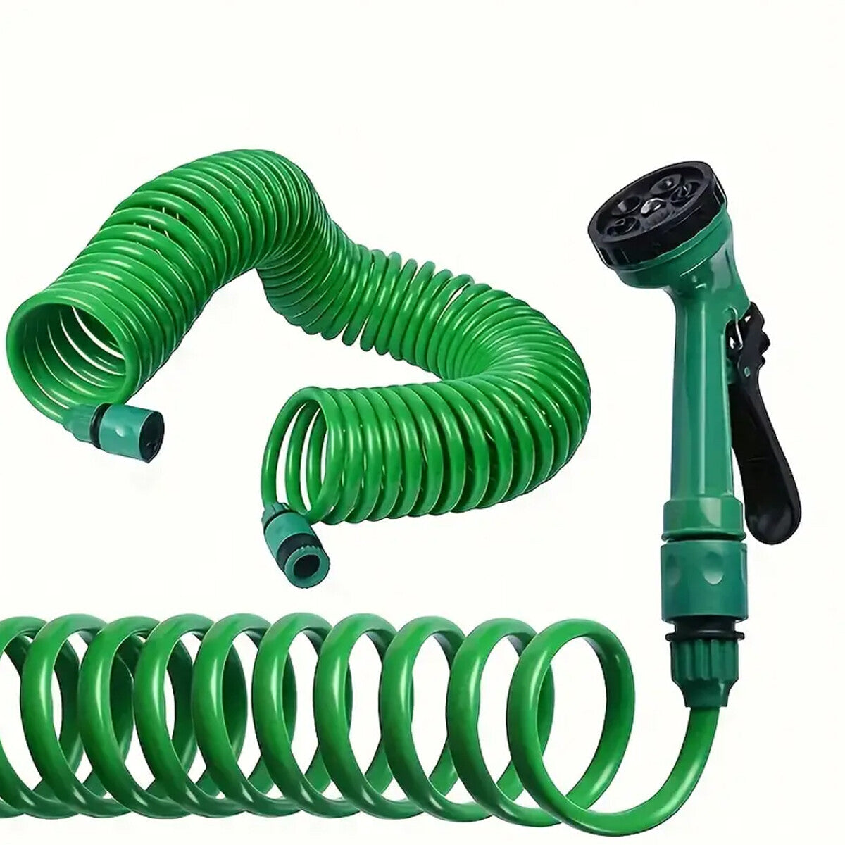 Telescopic Water Hose with Adjustable Nozzle Flexible Garden Sprinkler for Plant
