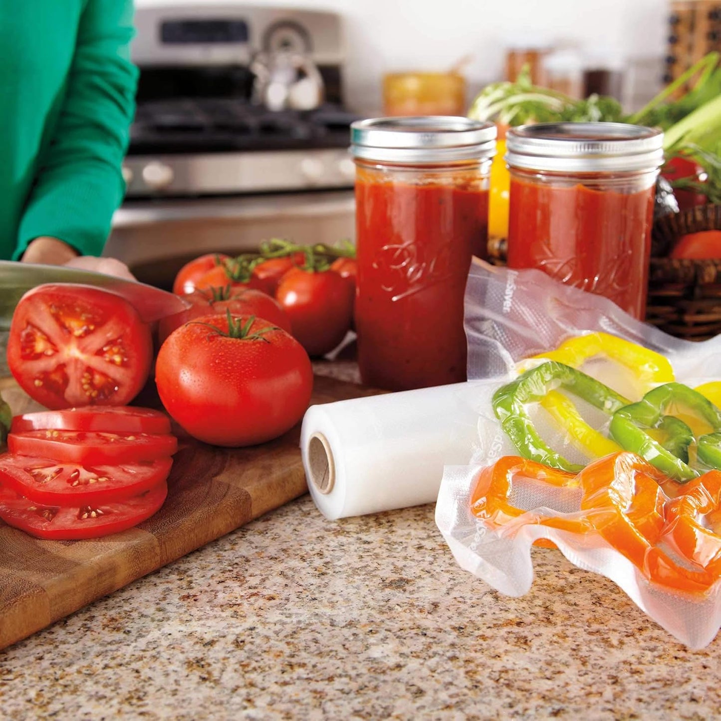 8" & 11" Vacuum Seal Rolls with Unique Multi Layer Construction, BPA Free, Multi-Pack Clear