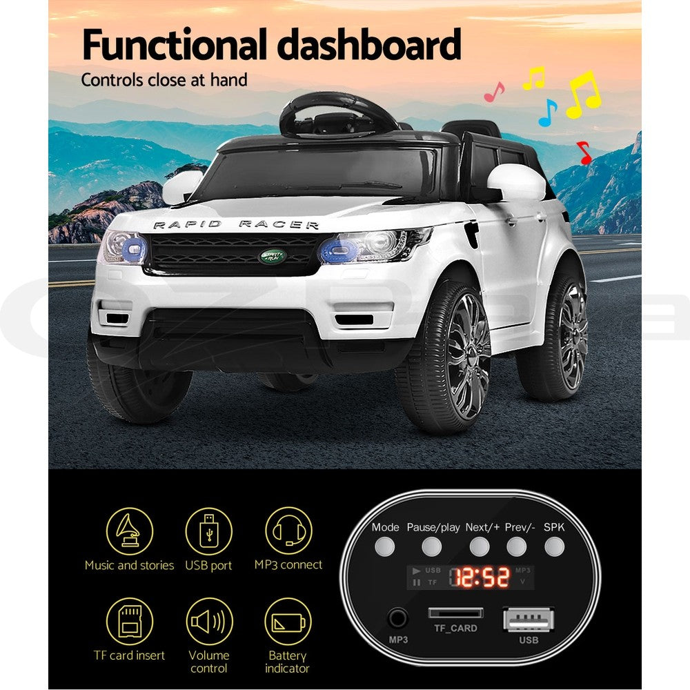 Rigo Kids Ride on Car Electric 12V Toys Battery W/ Remote MP3 LED Lights Cars