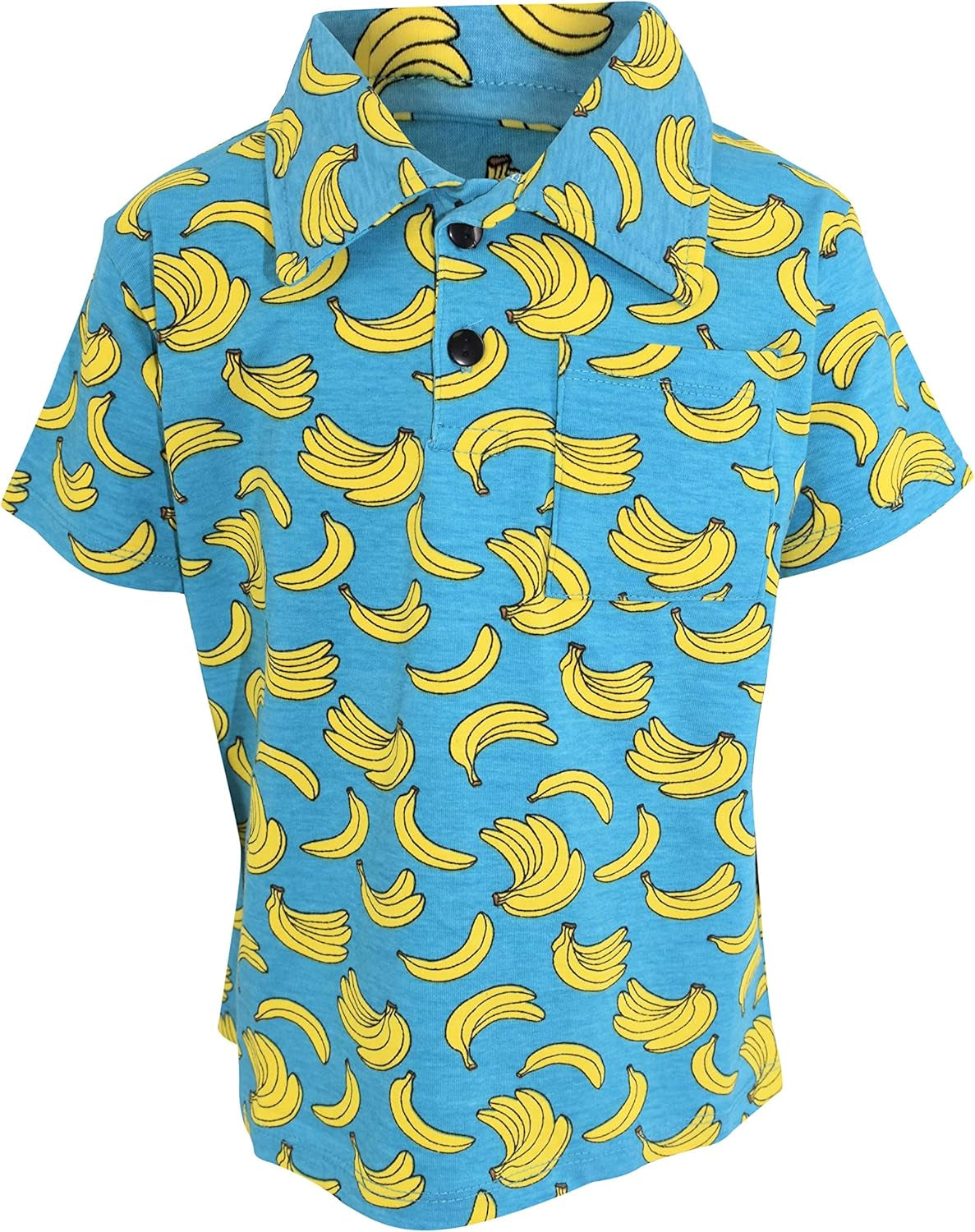 Boys Everyday Fun Seasonal Print Polo Shirts Short Sleeve Collared T