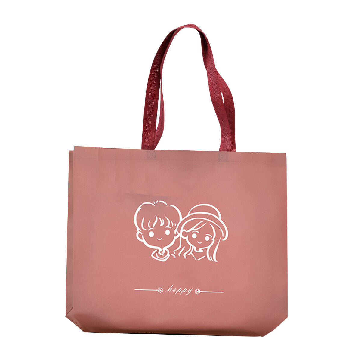 25 Reusable Nonwoven Fabric Shopping Tote Bag Eco Friendly Grocery Bag AU Pack