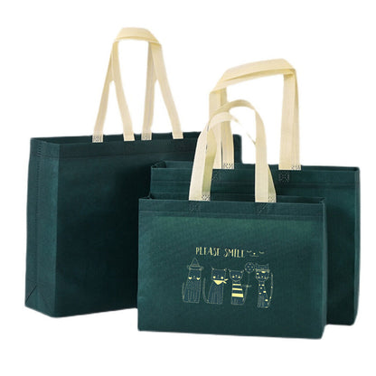 25 Reusable Nonwoven Fabric Shopping Tote Bag Eco Friendly Grocery Bag AU Pack